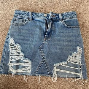 Jean skirt